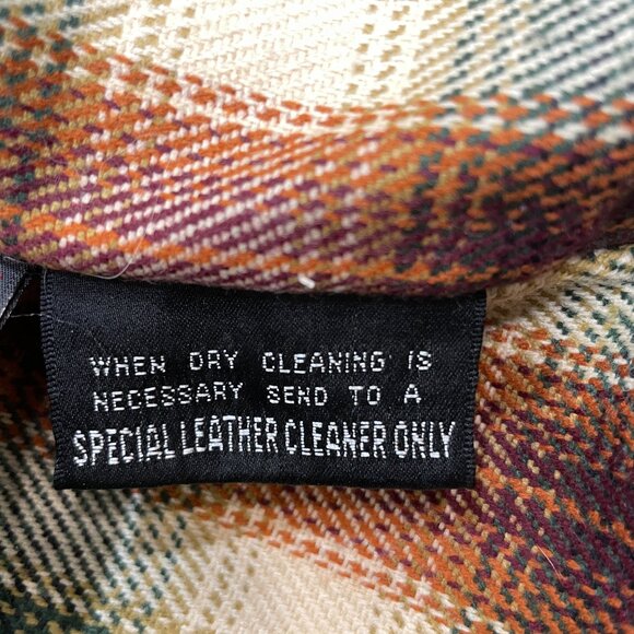 Vtg 1986 Wilson's Adventure Bound Bomber Leather Jacket Mens L Thinsulate 3M‎ - Picture 9 of 11